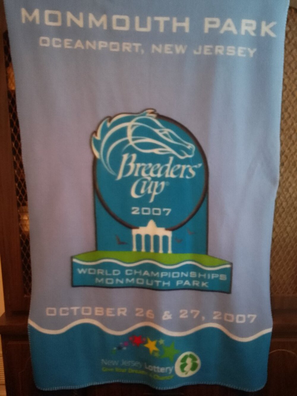 BREEDERS' CUP 2007 COLLECTIBLE THROW
